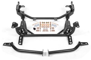 Ford Mustang K-Member - BMR Suspension - Street Version (DOM) - Black Hammertone - `15-`23